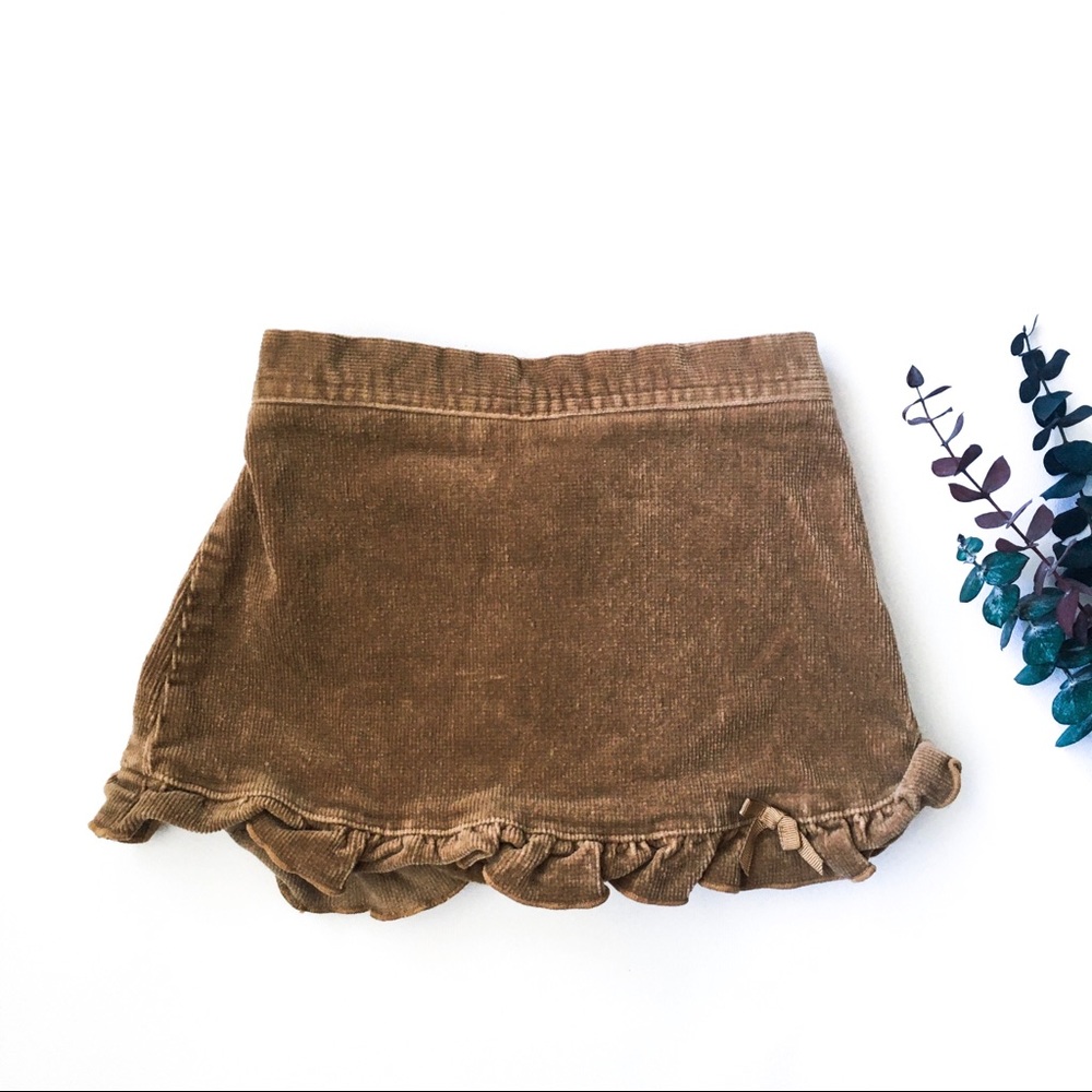 6-9M Corduroy Ruffle Skirt - Picture 1 of 3